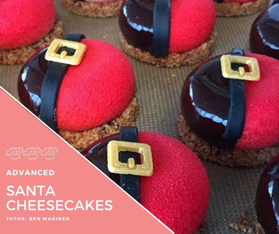 Recipe – Santa Cheesecakes