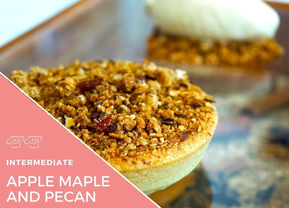 Recipe – Apple and custard tart, maple and butter ice cream