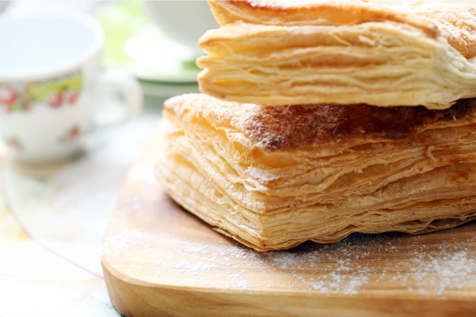 Puff Pastry layer Cake