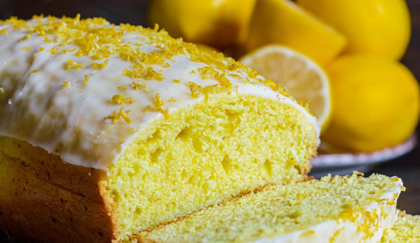 Lemon Drizzle Loaf Cake Recipe